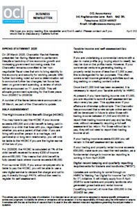 Spring Statement Update - Business Newsletter - April 2025
